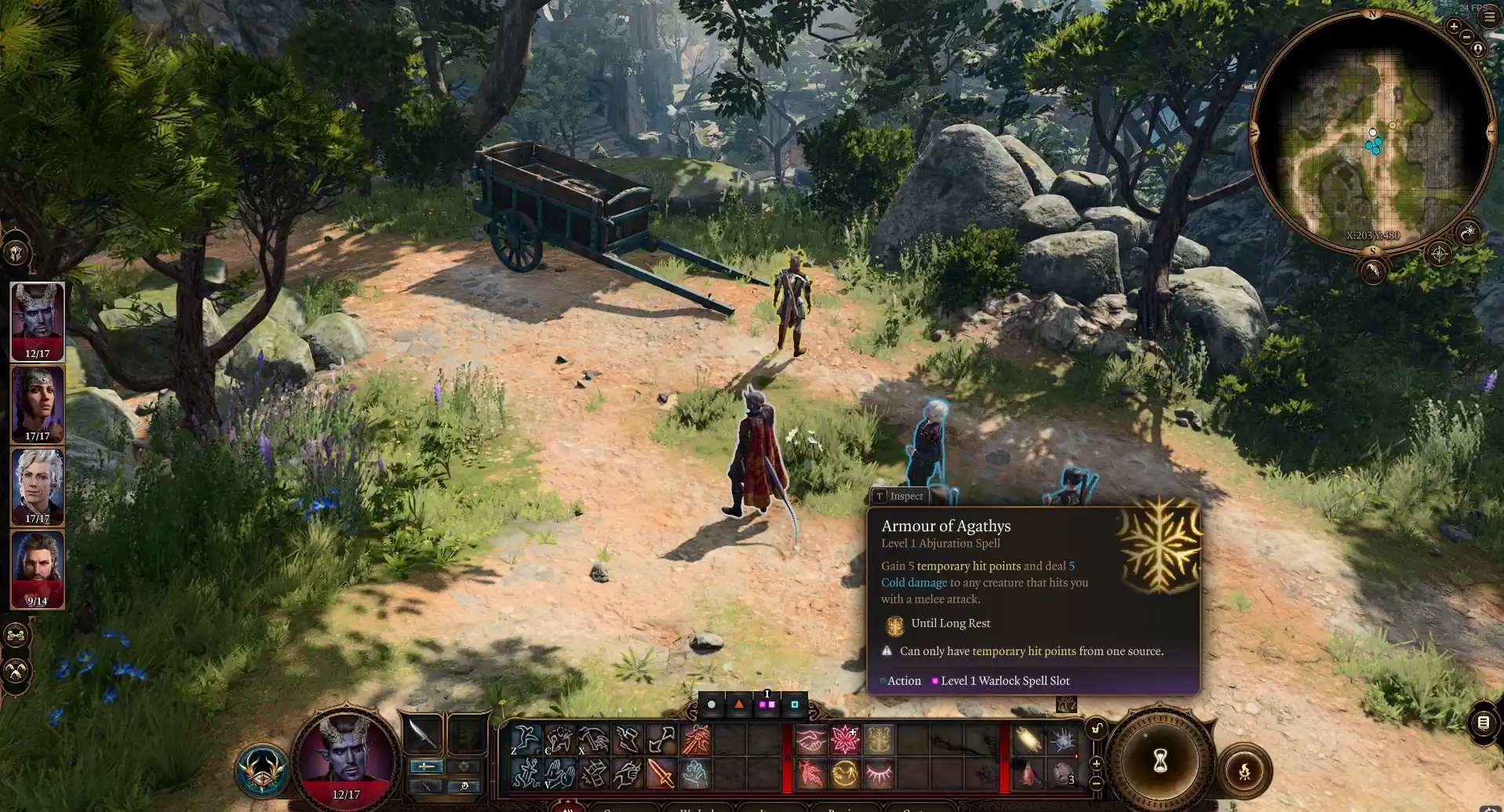 A diverse party of adventurers exploring the fantasy world of Baldur’s Gate 3 on PlayStation 5