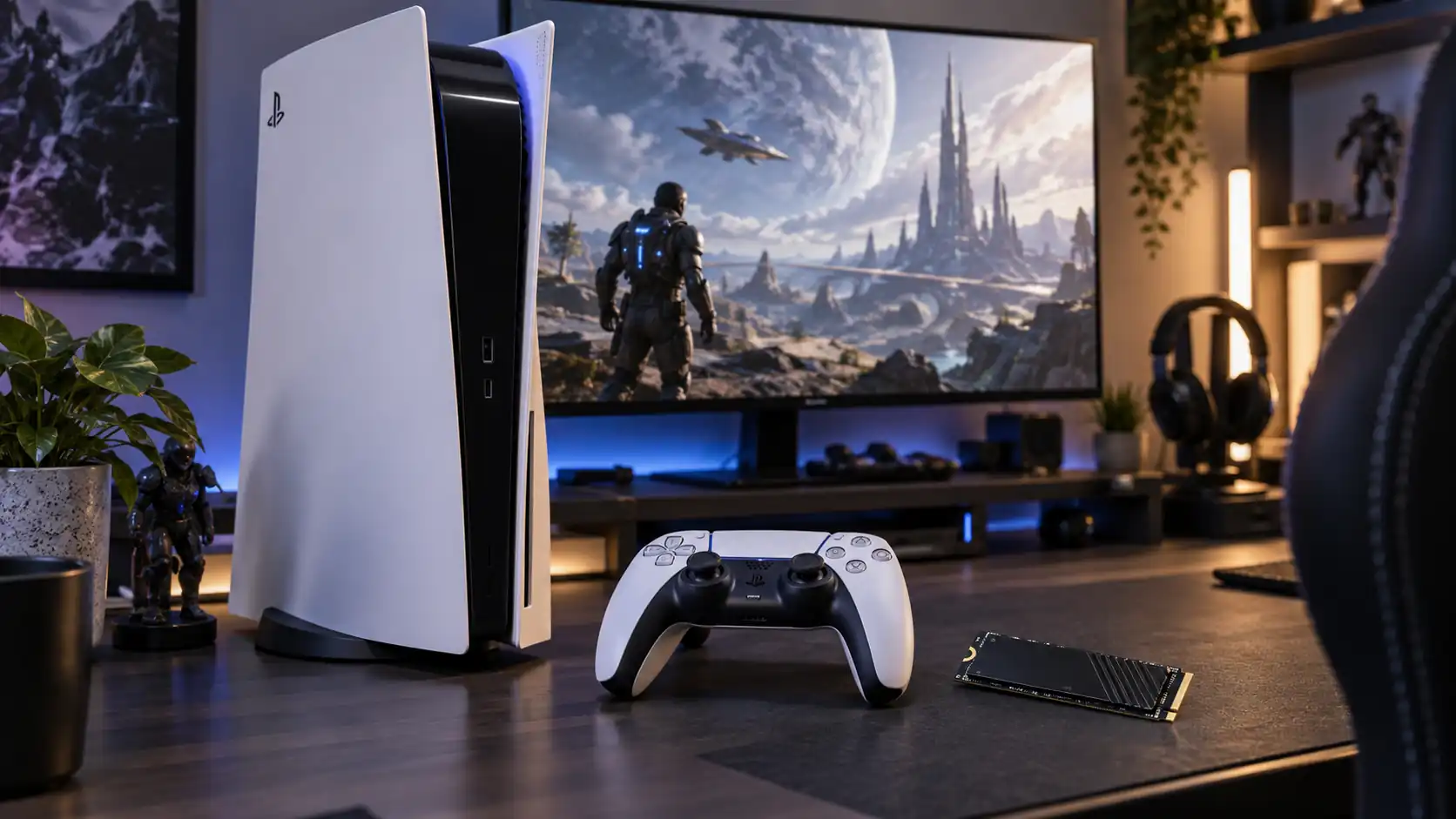 SSD speed mainly affects loading and data access rather than frame rates or graphics quality.